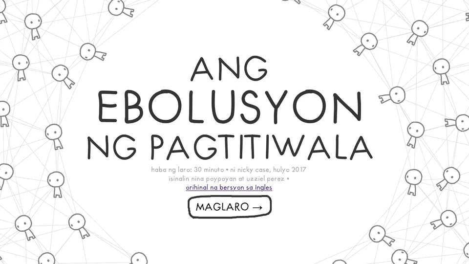 The Evolution of Trust (Filipino Translation)